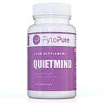 FytoPure QuietMind Ashwagandha and Saffron Supplement – 60-Count High-Strength Sleep Supplement – Ashwagandha KSM-66 Sleep Supplement – Herbal Supplement for Stress, Calm, Sleep Support