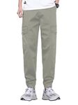 TAGDO Relax Fit Men's Cargo (RF-Cargo-2004-Grey-34)