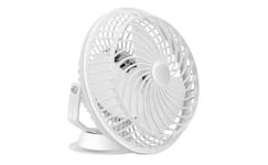 KwicK makes Life Quick & Easy Cabin Fan Plastic Celling Fan 9" 225 MM with High Speed Motor and heavy body - white
