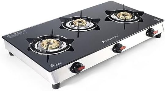 Wonderchef Galaxy Glass Cooktop 3 Burner Auto Cooktop, 2 Years Warranty