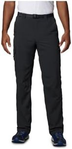 Columbia Sportswear Men's Silver Ridge Cargo Pant, Black, 34 x 32