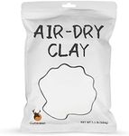 Air Dry Clay - White, 1.1lb Soft Foam Modeling Clay, DIY Creative Magic Molding Clay for Kids Adults Arts & Crafts Project Supplies(1.1lb - 1 Pack, White)