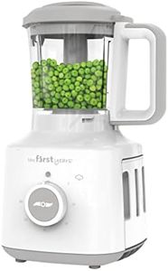 The First Years 2-in-1 Baby Food Maker and Steamer - Baby Food Blender and Steamer - Healthy Homemade Baby Puree Maker - Easy-to-Clean Baby Food Processor - Dishwasher Safe - 3.5 Cup Capacity