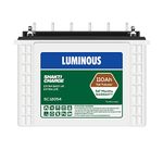 Luminous Sc12054, 110 amp_Hour Battery 54 Months Warranty (White)