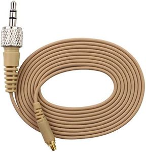 J K 1/8" Locking Screw Detachable Cable for JK MIC-J 071S Headset Headworn Microphone