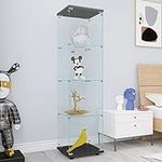 Zacis 4-Tier Glass Display Cabinet 