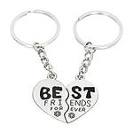 Best Friend Forever Keychain Love J