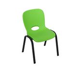 LIFETIME 80473 Children Chair - Lime Green (4-Piece), 38.2 x 36.8 x 59.8 cm