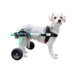 Lightweight Dog Wheelchair - for Small Dogs 11-25 Pounds - Veterinarian Approved - Dog Wheelchair for Back Legs