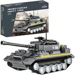 Army Tank Building Block Set - 360P