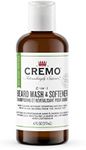 Cremo Beard Wash & Softener 2-in-1, Mint Blend, Soothe Beard Itch, Clean & Refreshen Beard, 6 Fl Oz