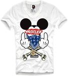 E1Syndicate V-Neck T-Shirt Mickey B