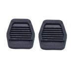 2 pcs/set SHLPDFM Black Rubber Pad Brake Clutch Pedal Pad 1234292 3M512457CA Compatible with Ford Kuga Focus Mk2 Mk3 C-MAX