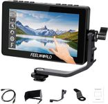 Feelworld F5Pro V4 6 Inch 3D LUT Touch Screen DSLR Camera Field Monitor with External Kit Install The Equipment IPS FHD1920x1080 4K HDMI Input Output 5 V Type-c Input Lightweight Design