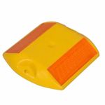 Compact Store Safetify Road Reflectors Studs Markers - Enhance Visibility and Safety for Roads and Walkways, Freeways & Driveways | Industrial (yellow) (5)