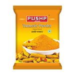 Pushp Turmeric Powder | Haldi Powder | Pure & Natural Turmeric | No Additives or Preservatives | 1kg