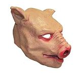 Bristol Novelty Pig Latex Mask, One