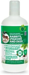 HOCHSTE® Grazers G1 Plant Protection Spray for Rabbits Deer & Pigeons, Calcium-Based Garden Spray for Ornamental & Edible Plants, Ready to Use & Concentrate, (375ml, 1 Pcs)