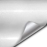 VViViD XPO Sparkle Metallic Gloss White Vinyl Car Wrap (1ft x 5ft)