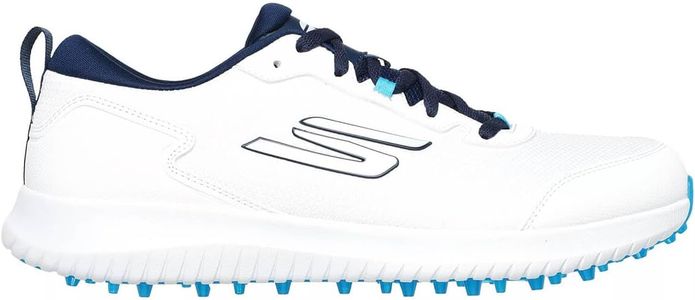 Skechers Men’s Go Golf Max Fairway 4 Golf Shoes, White/Navy, UK 9
