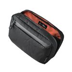 ALPAKA Elements Tech Case Travel Organizer Pouch for Electronics, Cables, Cell Phones | Tech Pouch for Electronic Accessories - (Black VX21 Fabric)