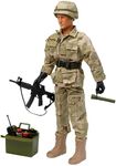 WORLD PEACEKEEPERS from Peterkin | 12" EOD Technician Action Figure & Accessories | 1:6 Scale | Action Figures & Accessories | Ages 3+, Camouflage