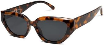 SOJOS Trendy Cute Cat Eye Polarized