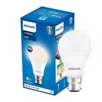 PHILIPS 10-watt LED Bulb | AceSaver High Wattage LED Bulb | Base: B22 Light Bulb for Home | Natural White, Pack of 1