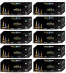 Print Star Canon 925 Single Colour Black Toner Cartridge Replacement of Canon Laser Shot LBP6018B Compatible with Laserjet Image Class MF3010 Printer, L100, L110, L200, L210, L300, L350. (Pack of 10)