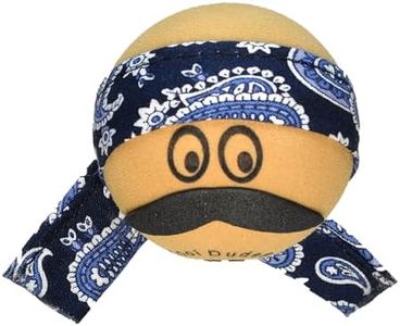 Coolballs Cool Dude w/Blue Bandana Car Antenna Ball/Antenna Topper (Limited Edition Style)