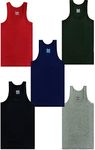 HAP Boys 100% Cotton Vest/Pack of 5