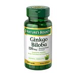 Nature's bounty ginkgo biloba 120mg 100 capsules