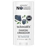 Schmidt's Natural Origin Deodorant 48 Hour Odour Protection Charcoal & Magnesium Deodorant for Men and Women 75 g