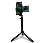 PaiPaiGo Teleprompter iPhone & Android, Double Phone Holder for Video Recording, Neewer Teleprompter Kit, The Collapsing Design Allows for Easy Storage and Transport,Black
