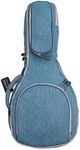 MUSIC FIRST Original Design 15mm Thick Padded Vintage & Retro Jeans Cloth/Denim A & F Style (Standard) Mandolin Gig Bag (Soft Case) Soft Mandolin Case Fits for Most of A Mandolin