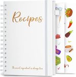 JUBTIC Recipe Book to Write in Your