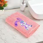 MAXOSHINE Microfiber Kids Bath Towels Quick Dry Super Absorbent Super Soft Bath Towel for Babies Toddler-Baby Towel for Boys and Girls (Pink, Pack of 1)