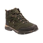 Regatta Mens Holcombe IEP Mid Rise Walking Hiking Boots, , Bayleaf Oat, 7 UK