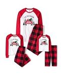 The Children's Place Kids' Baby/Toddler 2 Piece Family Matching, Christmas Pajama Sets, Fleece, Truck, 3T