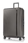 Samsonite Trolley Bag for Travel | Myton 75 Cms Polycarbonate 4 Wheels Hardsided Large Check-in Luggage Bag | Spinner Suitcase for Travel | Trolley Bag for Travelling, Matte Graphite