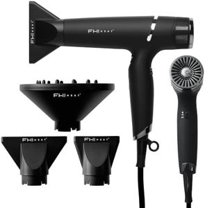 FHI Heat Innovator Pro Power Speed Professional Hair Dryer with Diffuser | Advanced Ionic Technology, Quick-Dry Blow Dryer, Cool Shot Button, Quiet Operation, Lightweight, for All Hair Types