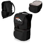 Black Denver Broncos Zuma Cooler Backpack