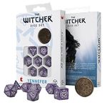 Q-Workshop Witcher Dice Set. Yennefer - Lilac and Gooseberries E1B