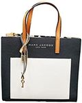 Marc Jacobs M0016132 Smoked Almond/Gold Hardware Women's Grind Colorblocked Mini Tote Bag