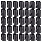 Wire Shelving Shelf Lock Clips for 1" Diameter Post- Shelving Sleeves, 54-Pack Wire Shelf Clips, Fits with Metro, Thunder Group, Alera, Honey Can Do, Eagle, Regency, Winco,Advanced Tabco,and More