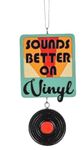 The Bridge Collection Sounds Better on Vinyl Record Ornament - Music Christmas Tree Ornaments - LP Ornament - Vinyl Ornament