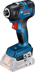 Bosch Professional 18V System visseuse à chocs sans-fil Bosch GDR 18V-200 (couple maxi 200 Nm, sans batterie ni chargeur, dans boîte carton)