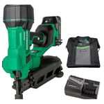 Metabo HPT 18V MultiVolt™ Brushless 1-3/4" Coil Roofing Nailer (1 x 2.0Ah) | NV1845DA