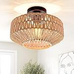 Mlihove Rattan Light Fixtures Ceili