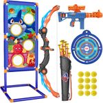 KKONES Kids Bow and Arrow Set, 2 in